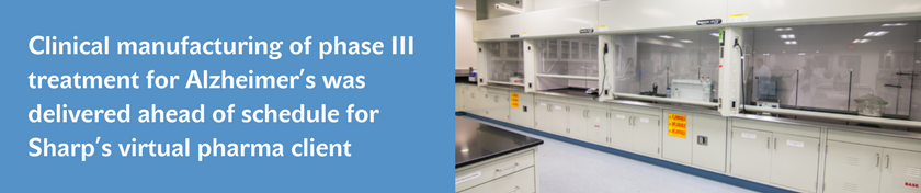 Sharp clinical manufacturing 